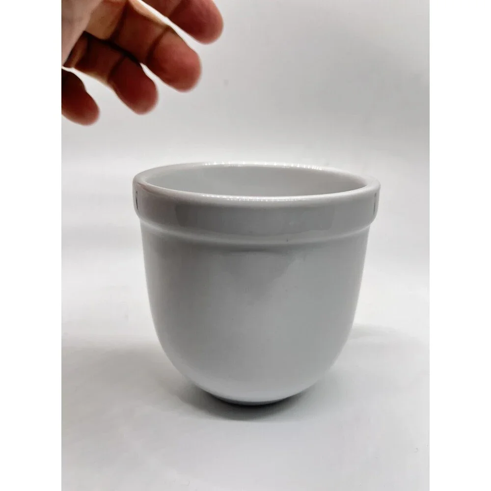 Pottery Barn Suppertime White Porcelain Mug